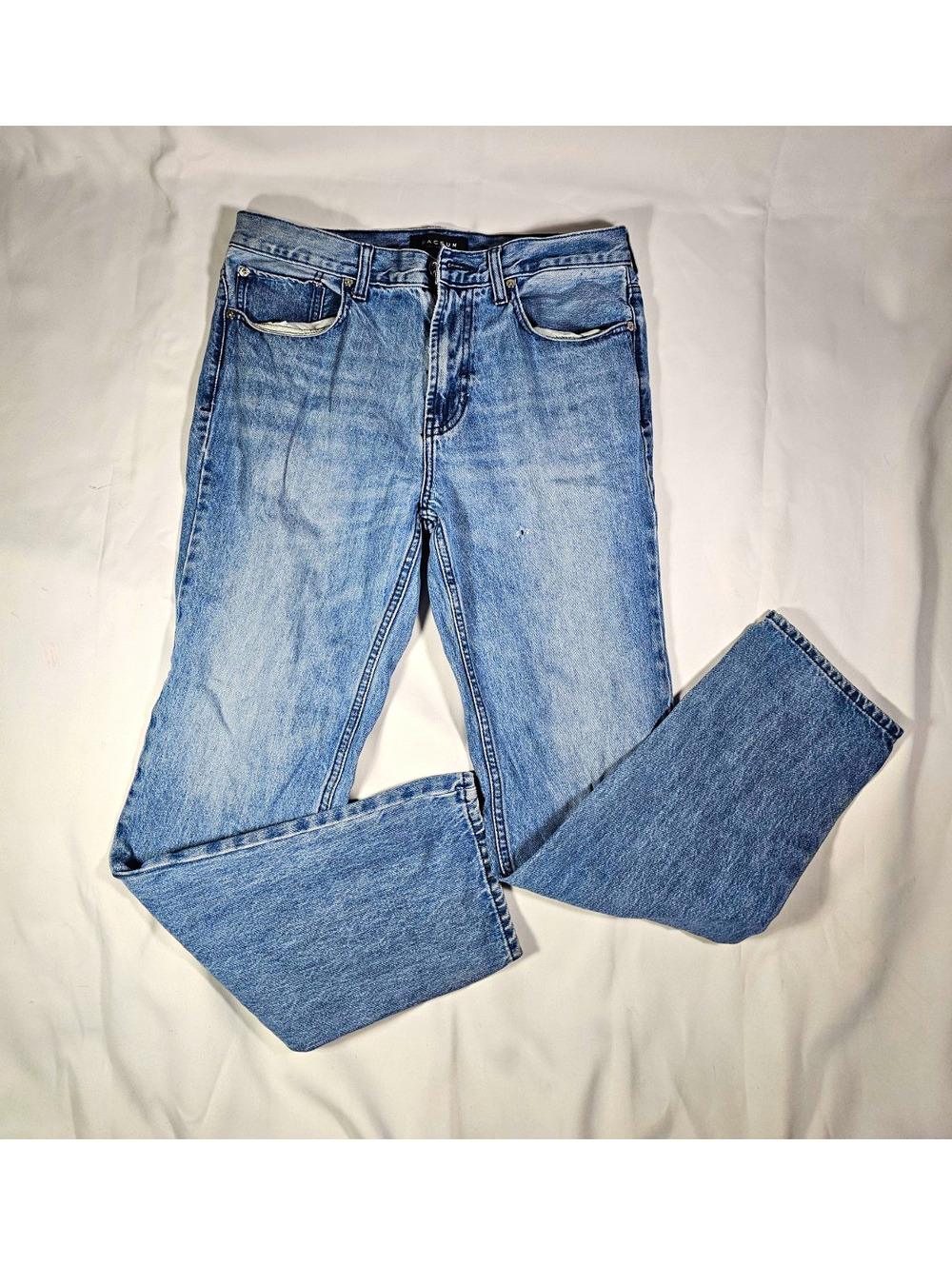 PacSun 32x30 Men’s Slim Fit Jeans Blue Light Wash Denim Cotton Mid Rise